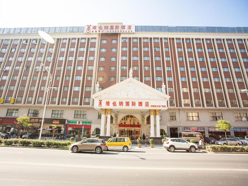 Vienna International Hotel Shanghai Pudong Xiupu Road Bagian luar foto