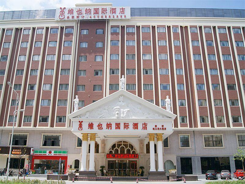 Vienna International Hotel Shanghai Pudong Xiupu Road Bagian luar foto