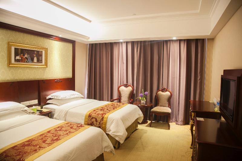 Vienna International Hotel Shanghai Pudong Xiupu Road Bagian luar foto